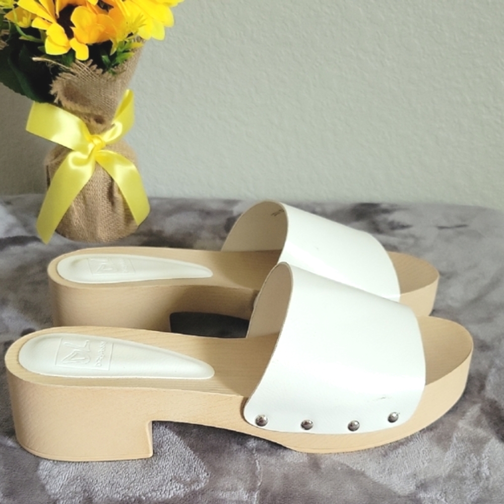 Dirty Laundry Women's Heidii Cloudy Patent Slide Sandal